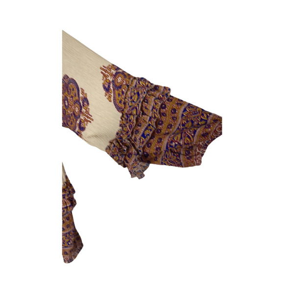 DENIM & SUPPLY RALPH LAUREN BOHEMIAN PAISLEY PRINT TOP SIZE S/P - Picture 9 of 10